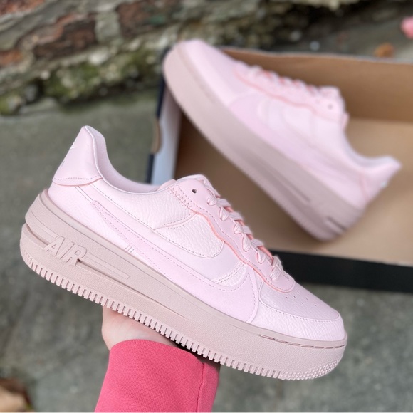 Nike Shoes - Nike Air Force 1 PLT.AF.ORM Pink Oxford Women's Shoes Size 8.5 NEW